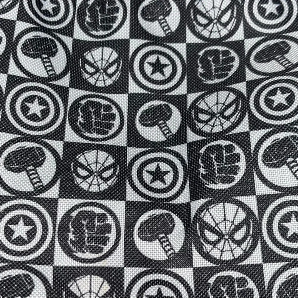 Marvel Iconic Black and White Messenger Bag